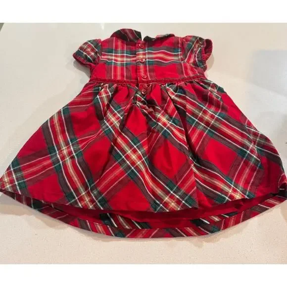 Carter’s 3M Baby Girl Plaid Dress Bundle - Set of 2 - Picture 5 of 8